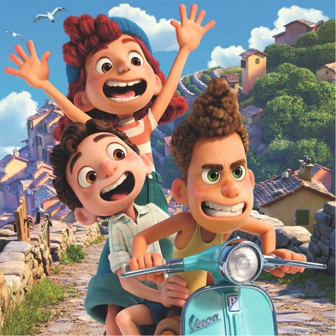 Disney Pixar: Luca układanka 3x49 elementów
