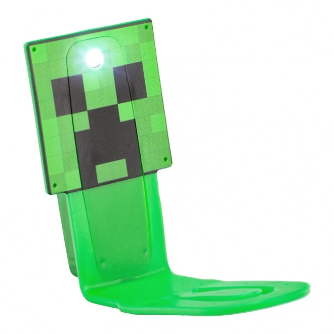 Lampka do książki Minecraft Creeper