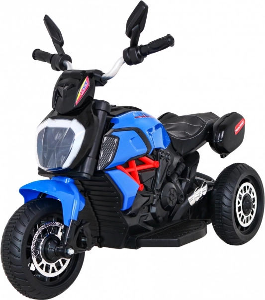 Dziecięcy motocykl elektryczny Fast Tourist – Niebieski