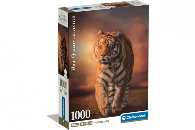 Puzzle 1000 sztuk Tygrys Clementoni
