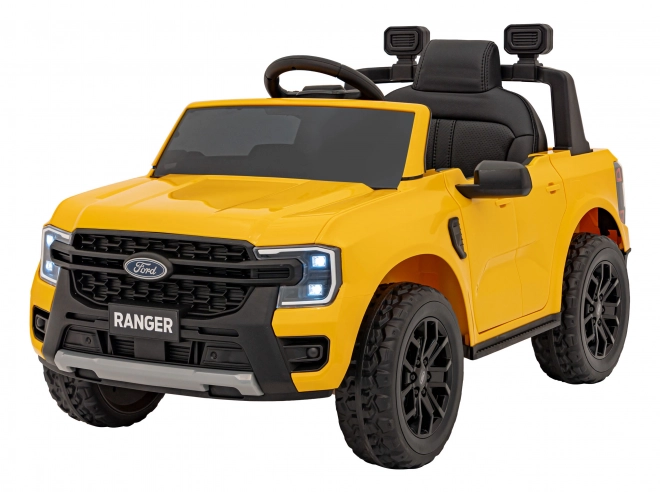 Dziecięcy elektryczny samochód Ford Ranger Lift żółty