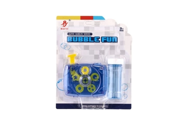 Bublifuk aparat fotograficzny mechaniczny 9x9cm z wkładem z plastiku na kartce