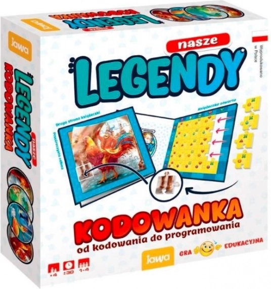 JAWA logiczna gra do nauki podstaw programowania – kodująca układanka LEGENDY