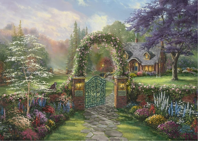 Puzzle chatka z kolibry 1000 elementów