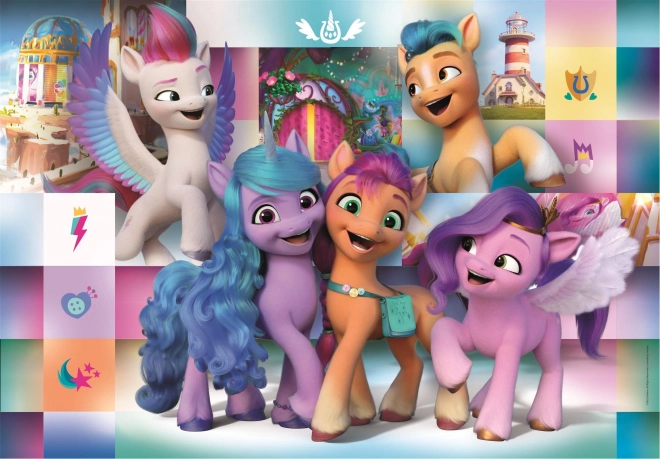 Puzzle Clementoni My Little Pony: Wesoła Drużyna MAXI 104 elementy