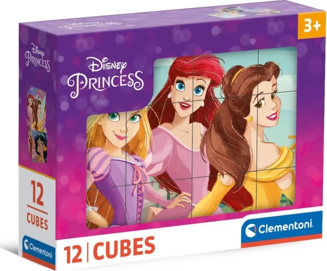 Klocki obrazkowe Disney Księżniczki
