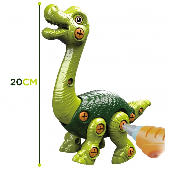 Dinozaur do Składania WOOPIE z Wiertarką