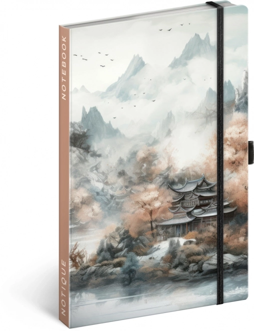 NOTIQUE Notes Japonia, liniowany, 13 x 21 cm