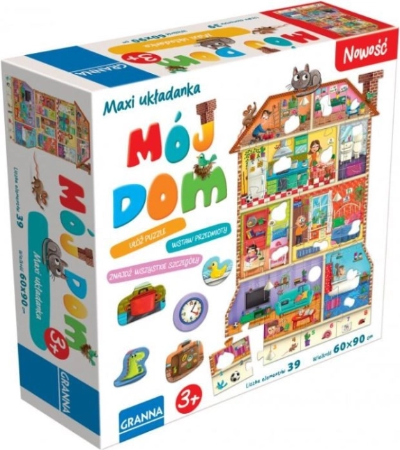 Maxi układanka Granna Mój dom