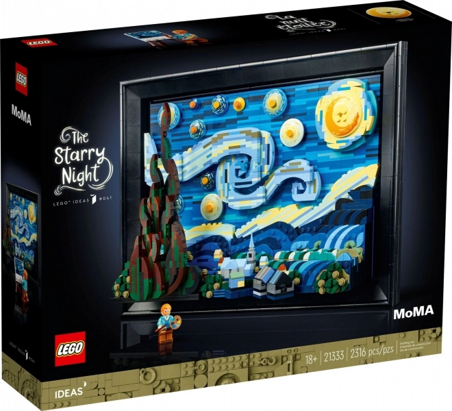 LEGO Ideas Gwiaździsta noc Vincenta van Gogha