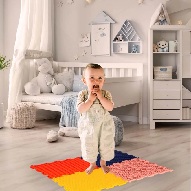 Mata ortopedyczna sensoryczna puzzle do masażu stóp