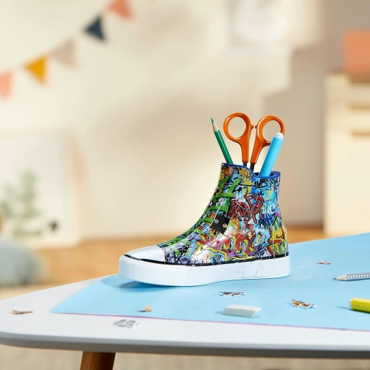 Wytrzymałe wykonanie z designem graffiti