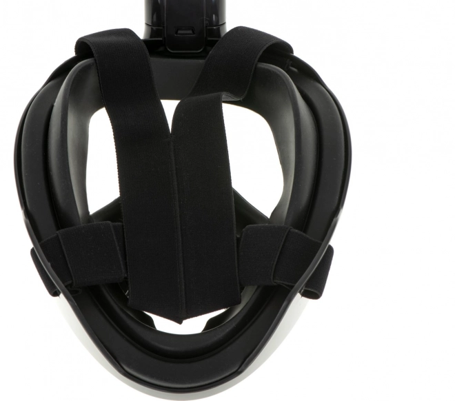 Składana maska pełnotwarzowa ze snorkelem L/XL czarna