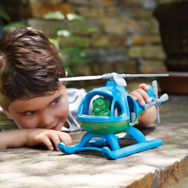 Helikopter Green Toys niebieski