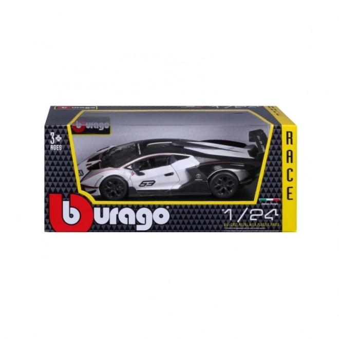Bburago 1:24 Wyścig Lamborghini Essenza SCV12 – Białe