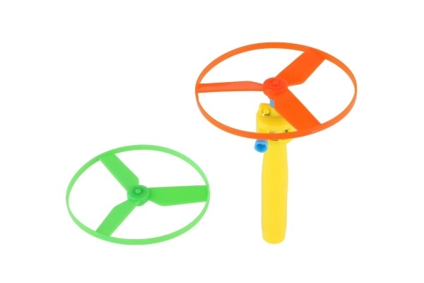 Wyrzutnia wirnika + starter plastikowy 9cm 2 kolory w woreczku