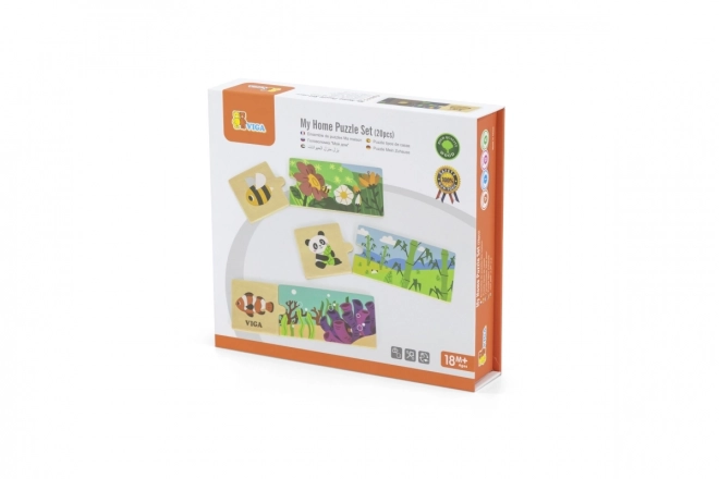 Puzzle Zwierzątka Logiczne Zabaw VIGA