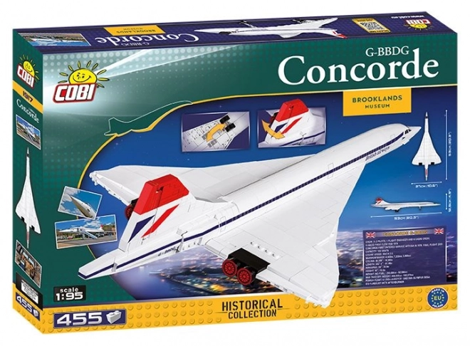 COBI 1917 Concorde z Muzeum Brooklanda, 1:95, 455 k
