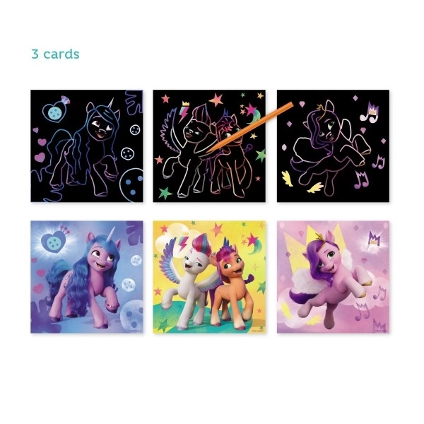 Wydrapywanki My Little Pony 20x20 cm
