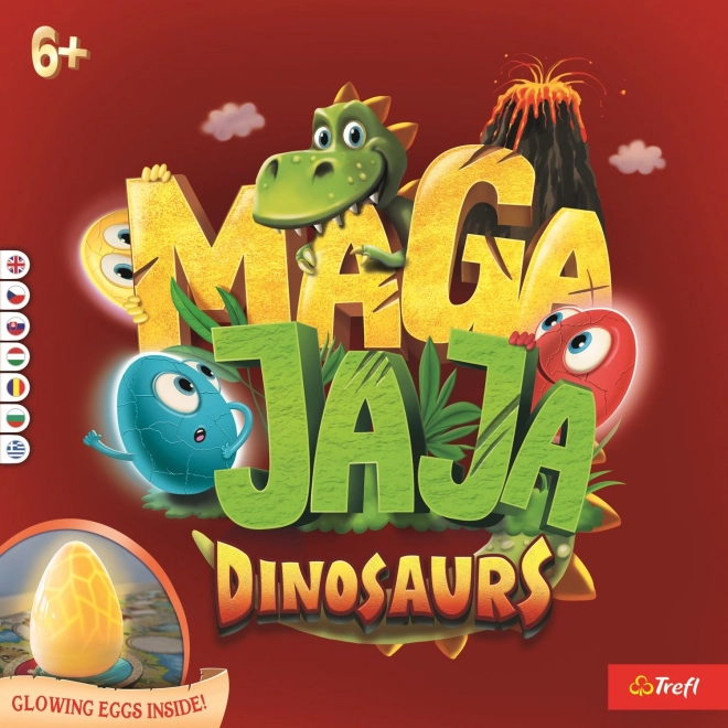 Magajaja Dinozaury gra towarzyska w pudełku 26x26x8cm