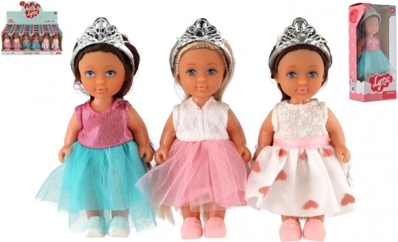 Lalka Księżniczka z Twardym Ciałem 12 cm