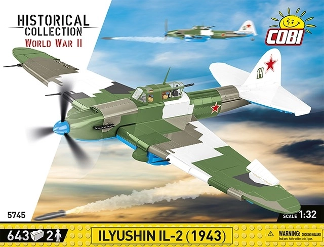 Klocki Historyczna Kolekcja WWII Ilyushin Il-2 1943