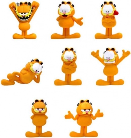 garfield buddies figurka 3d z pvc