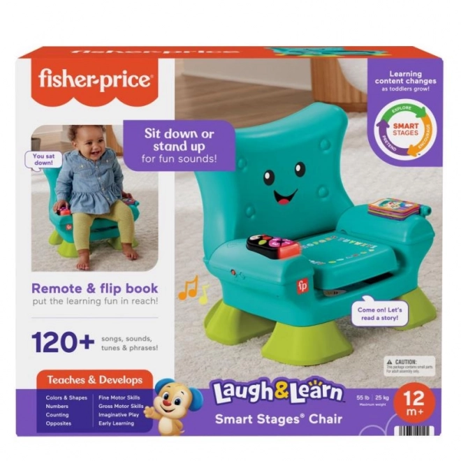 Fisher Price Fotelik smart stages cz/sk/eng/hu/pl HYR95