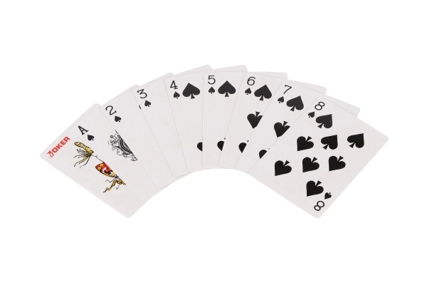 Zestaw pokerowy 100 szt. + karty + kostki w walizce w pudełku 28x25x8cm