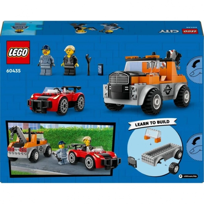 LEGO City 60435 Laweta i naprawa sportowego auta