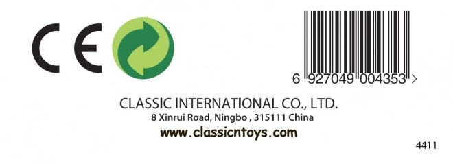 Drewniana litera I Classic World
