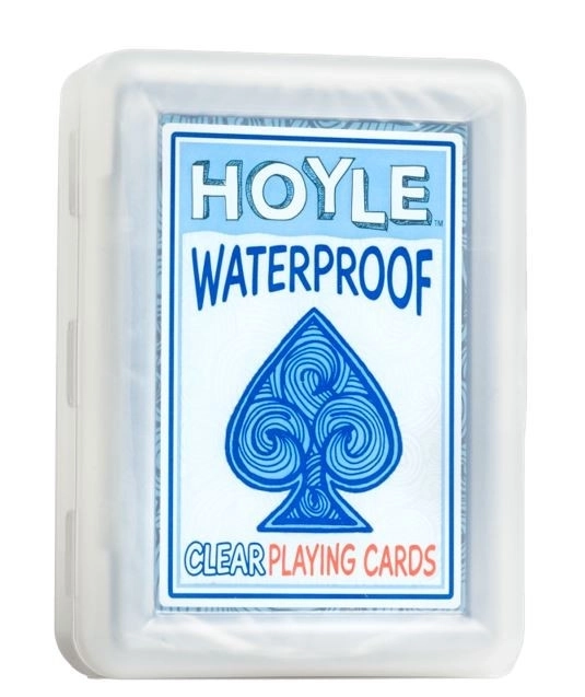 Karty do gry Hoyle wodoodporne Clear
