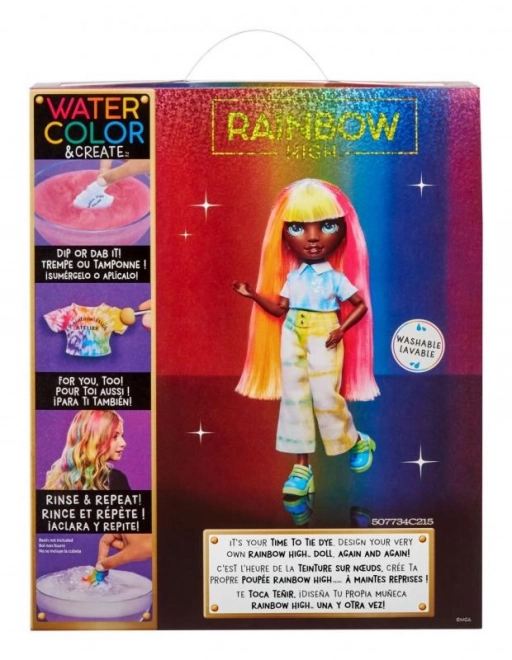 Rainbow High WaterColor lalka - zielone oczy TV