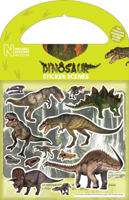 Naklejki dinozaury – wielokrotnego użytku dekoracyjne naklejki