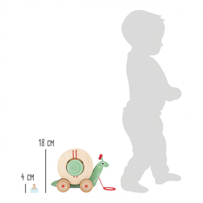 Small Foot Ciągnikowy motoryczny ślimak z kształtami