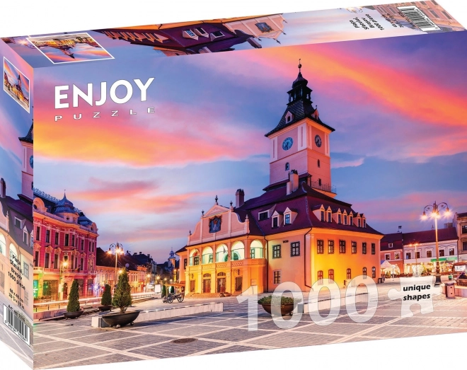 Puzzle Rynek Brasov 1000 elementów