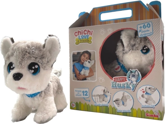 Interaktywny maskotka ChiChi Love Happy Husky
