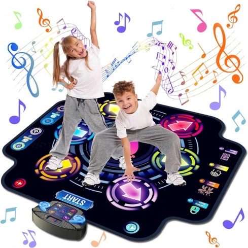 Muzyczna mata taneczna dla dzieci z Bluetooth