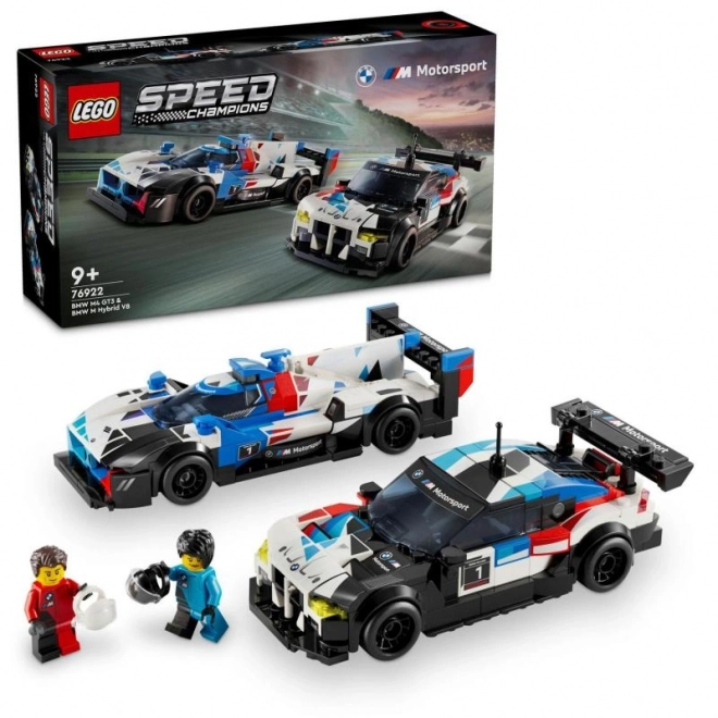 LEGO Speed Champions 76922 Wyścigowe samochody BMW M4 GT3 i BMW M Hybrid V8