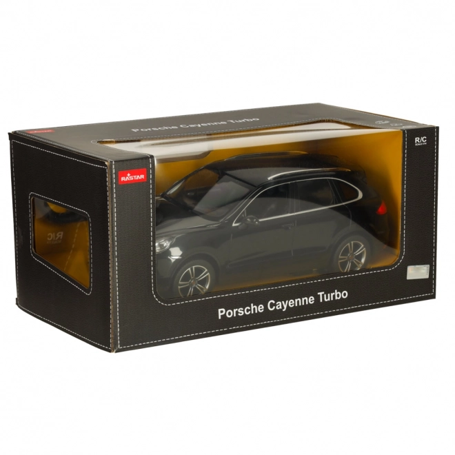 Rastar 42900 Porsche Cayenne Turbo 1:14 auto zdalnie sterowane czarne