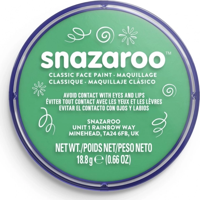 Snazaroo farba na twarz jaskrawa zielona 18 ml