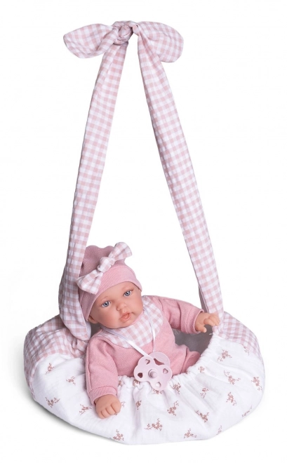 Antonio Juan 12441 PETIT - realistyczna lalka z miękkim materiałowym ciałem - 27 cm