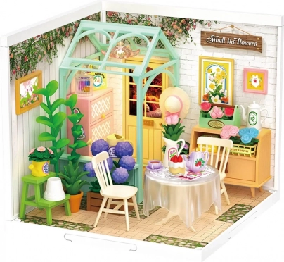 Miniaturowy domek Rozkwitający herbaciany ogród – ROLIFE SUPER CREATOR