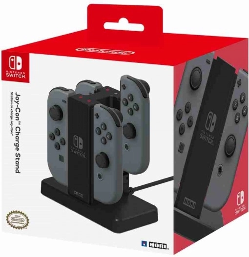 ładowarka do Joy-Con – wielostanowiskowa stacja dla 4 kontrolerów