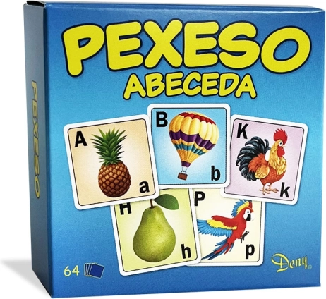 Pexeso Alfabet w pudełku