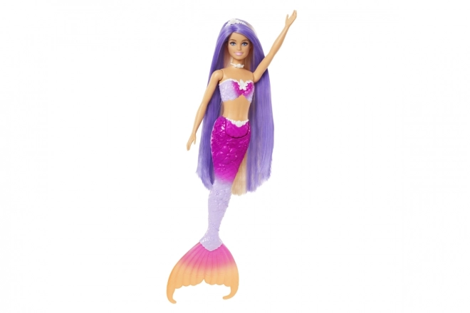 Lalka Barbie Malibu zmieniająca kolor syrenka