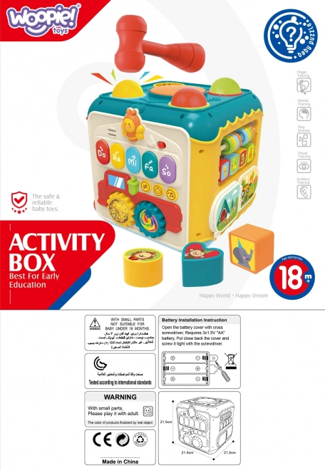 Montessori Kostka Aktywności 6w1