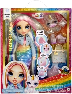 Rainbow High lalka ze zwierzątkiem Amaya Raine