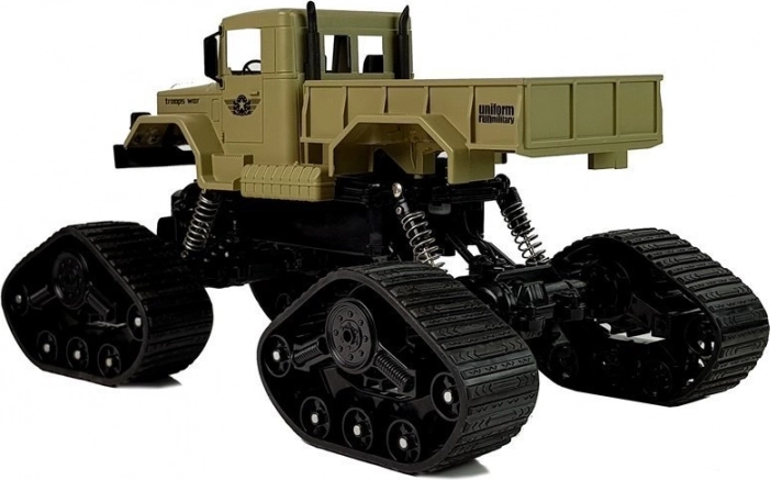 Gąsienice o wysokiej przyczepności i 4×4 na każdy teren