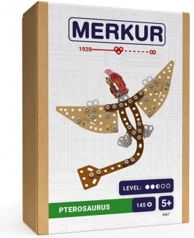 Konstrukcyjny zestaw metalowy Merkur Pterosaurus 145 szt.